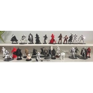 Disney Star Wars Lucas Film, PVC Figures Lot of 31 Cake Toppers The Disney Store